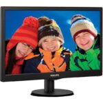 Monitor 21.5" Philips 223V5LSB2/10(62) Black TN, 16:9, 1920x1080, 5ms, 250 cd/m2, 600:1, D-Sub, vesa - Image 2