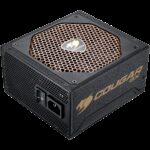 COUGAR GX800, 80 Plus Gold, Ultra-Quiet & Temperature-Controlled 140mm fan, Advanced Modular Cable, Support PCI Express 2.0 next-generation graphic card with 8(6+2)pin PCI-E connector