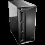 COUGAR Dark Blader X5 Black, Mid-Tower, Mini ITX / Micro ATX / ATX / CEB / E-ATX, 220 x 486 x 468 (mm), USB 3.0 x 1, USB 2.0 x 2, Mic x 1 / Audio x 1, Reset Button, Transparent Left Panel, 120mm x 1 (Black Rear fan x 1 pre-installed) - Image 2