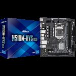 ASROCK Main Board Desktop H510 chipset (S1200, 2x DDR4, 1x PCIe 4.0 x16, 1x PCIe 3.0 x1, 4x SATA3, 4x USB 2.0, 2x USB 3.2, GLAN, 1x VGA, 1x HDMI)mATX, Retail