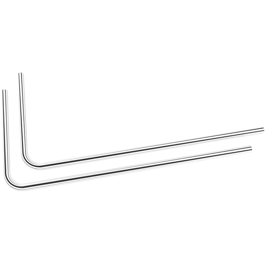 221109150011175254 EK-Loop Metal Tube 16mm 0.8m Pre-Bent 90° - Nickel (2pcs) - Image 1