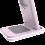 Безжични зарядни CANYON CANYON wireless charger WS-304 15W 3in1 Iced Pink - Image 8