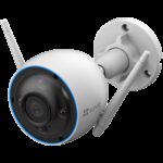 IP камера EZVIZ EUROPE B.V. Ezviz H3c 3MP IP Wi-Fi Smart Home camera, 1/2.7” Progressive Scan CMOS, 4mm @ F2.0, view angle: 82° (Horizontal), H.265, 30fps, 2304 × 1296, Two-way talk, Light and Siren, IR up to 30m, micro SD (Max. 512GB), RJ45 x1, IP67