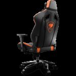 COUGAR Armor Titan PRO, Gaming chair, Suede-Like Texture, Body-embracing High Back Design, Breathable Premium PVC Leather, Memory Head Pillow & Lumbar Pillow, 170º Reclining, 4D Adjustable Arm Rest, Class 4 Gas Lift Cylinder - Image 3
