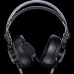 COUGAR VM410 Iron, 53mm Graphene Diaphragm Drivers, 9.7mm Noise Cancellation Microphone, Volume Control and Microphone Switch Control, 259g Ultra Lightweight Suspended Leatherlike Headband Design - Image 2