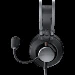 COUGAR VM410 Iron, 53mm Graphene Diaphragm Drivers, 9.7mm Noise Cancellation Microphone, Volume Control and Microphone Switch Control, 259g Ultra Lightweight Suspended Leatherlike Headband Design - Image 3