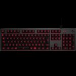 LOGITECH G413 SE Corded Mechanical Gaming Keyboard - BLACK - US INT'L - USB - TACTILE