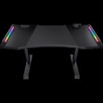COUGAR Mars Pro 150 - Convenient Display Extension, Dual-sided RGB Lighting Effects, High-strength Welded Steel Frame, 1533x771(mm), USB 3.0 Type-A x2/USB 3.0 Type-C x1/Type-C Monitor Extension/Audio Jacks x2/RGB button