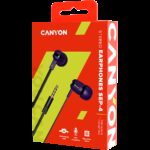 CANYON headphones SEP-4 Mic Flat 1.2m Violet - Image 2