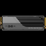 Silicon Power XS70 1TB SSD PCIe Gen 4x4 PCIe Gen4x4 & NVMe 1.4, DRAM Cache, 3DNAND, Heatsink (10.8mm), PS5 Comp. 7300/6800MB/s