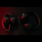 Lorgar Noah 701, gaming headset with microphone, 2.4G+ BT 5.0 Realtek 8763, battery 1000mAh, type-C charging cable 0.8m, audio cable 1.5m, size:195*185*80mm, 0.28kg. Black - Image 6