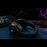 Lorgar Noah 701, gaming headset with microphone, 2.4G+ BT 5.0 Realtek 8763, battery 1000mAh, type-C charging cable 0.8m, audio cable 1.5m, size:195*185*80mm, 0.28kg. Black - Image 8