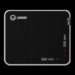 Lorgar Legacer 753, Gaming mouse pad, Ultra-gliding surface, Purple anti-slip rubber base, size: 360mm x 300mm x 3mm, weight 0.23kg