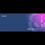 Lorgar Main 139, Gaming mouse pad, High-speed surface, Purple anti-slip rubber base, size: 900mm x 360mm x 3mm, weight 0.6kg