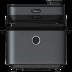 Air fryer, 7.3L big capacity, 1700W strong power, dual taste functions creates Juicy & Crispy flavor, one touch to kick-start 8 function with digital panel, large see-through window, non-stick coating, removable crispier plate,auto-pause when basket