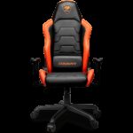 COUGAR ARMOR AIR, Gaming Chair, Breathable Mesh Back Design + Detachable Soft Foam Leather Cover, Lumbar Pillow, High Density Shaping Foam, Adjustable Tilting, 2D Adjustable armrest, Full Steel Frame, Class 4 Gas Lift Cylinder