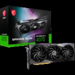 MSI Video Card Nvidia GeForce RTX 4070 GAMING SLIM 12G, 12GB GDDR6X, 192bit, Boost: 2490 MHz, 5888 CUDA Cores, PCIe 4.0, 3x DP 1.4a, HDMI 2.1a, RAY TRACING, Triple Fan, 1x 16pin, 650W Recommended PSU, 3Y