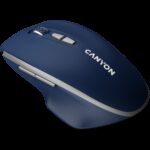 CANYON MW-21, 2.4 GHz  Wireless mouse ,with 7 buttons, DPI 800/1200/1600, Battery: AAA*2pcs,Blue,72*117*41mm, 0.075kg - Image 3