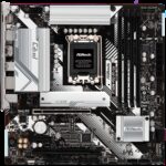 B760M PRO RS/D4 - ASROCK MB Desktop B760M Pro RS (S1700, 4x DDR4, 2x PCIe 4.0 x16, 1x PCIe 4.0 x1, 1x Hyper M.2 PCIe Gen4x4, 4x SATA3, 2x USB-C, 5x USB 3.2, 6x USB 2.0, 1x RJ-45 2.5GB, 1x HDMI, 1x DP, 7.1 HD Audio, micro ATX - Image 2