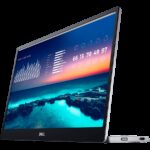 Dell P1424H Portable Monitor LED, 14", FHD (1920x1080), 16:9 60Hz, IPS AG, ComfortView, Anti-glare, 300 cd/m2, 1000:1, 178/178, 6ms, DP, 2x USB-C, Tilt, 3Y
