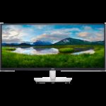 LED Монитор DELL Dell P3424WE Curved USB-C Hub Monitor LED, 34", WQHD 3440x1440 60Hz, 21:9, 3800R, IPS, Anti-glare, 3H Hard Coating, Comfort V, Flicker Free, 300 cd/m2, 1000:1, 178/178, 5ms/8ms, Touchscreen, DP, HDMI, USB-C 3.2 Gen 1, LAN, Height, Swivel, Tilt, 3
