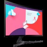 Monitor LED Samsung LS24C366EAUXEN S36C, 24" FHD Curved 1800R 16:9 (1920x1080) VA 75Hz, 250 cd/㎡, 3000:1, 4ms, 178/178, FS, 1xVGA 1xHDMI, Tilt, Y-Stand, VESA 75x75, 2Y - Image 2
