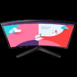 Monitor LED Samsung LS24C366EAUXEN S36C, 24" FHD Curved 1800R 16:9 (1920x1080) VA 75Hz, 250 cd/㎡, 3000:1, 4ms, 178/178, FS, 1xVGA 1xHDMI, Tilt, Y-Stand, VESA 75x75, 2Y - Image 3