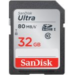 SanDisk Ultra SDHC 32GB 80MB/s Class 10 UHS-I;