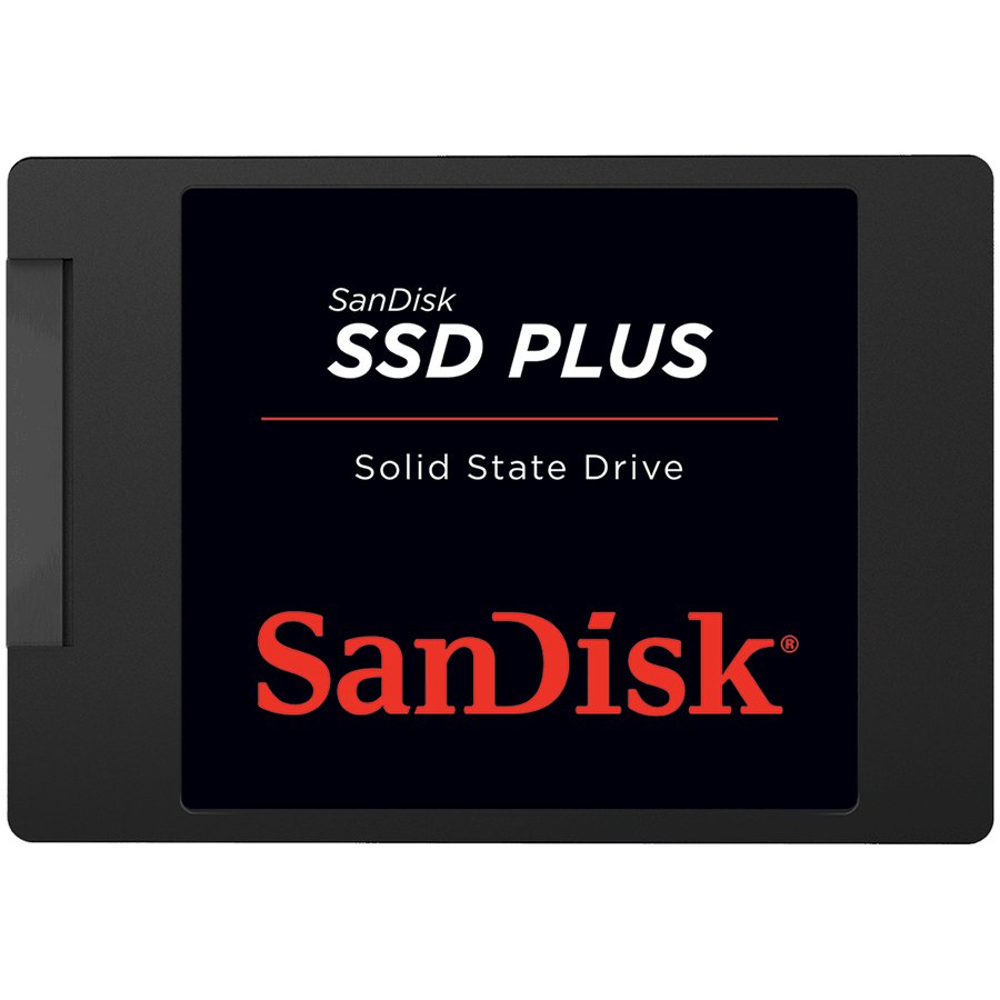 181015140009187501 SANDISK SSD PLUS 1TB SSD, 2.5'' 7mm, SATA 6Gb/s, Read/Write: 535 / 450 MB/s - Image 1