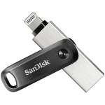 SanDisk iXpand Flash Drive Go 128GB - USB3.0 + Lightning - for iPhone and iPad