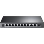 Мрежов Комутатор TP-LINK 8-port 10/100Mbps Unmanaged PoE switch with 2 Gigabit RJ45 + 1 Gigabit SFP uplink ports, 8 802.3af/at PoE port, Power budget up to 124W, support 250m Extend Mode, Isolation Mode and PoE Auto Recovery Mode.  - Image 2