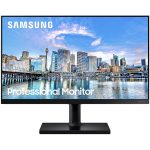 Monitor LED Samsung LF24T450FQRXEN 23.8", IPS, 16:9, FHD, 1,920 x 1,080@75Hz, 1000 : 1, 178/178, 5ms, 250cd/m2, 2xHDMI, 1xDP,  2xUSB 2.0, VESA, Tilt, Swivel, Pivot, Height Adjust