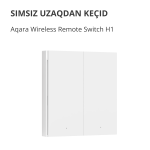 Aqara Wireless Remote Switch H1 (double rocker): Model: WRS-R02; SKU: AR009GLW02 - Image 3