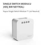 Aqara Single Switch Module T1 (No Neutral): Model No: SSM-U02; SKU: AU002GLW01 - Image 4
