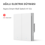 Aqara Smart Wall Switch H1 (no neutral, double rocker): Model No: WS-EUK02; SKU: AK072EUW01 - Image 3