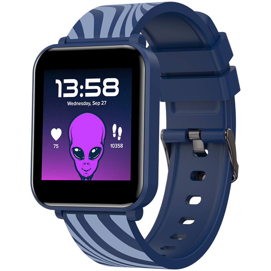 230804120009993572 CANYON kids watch Joyce KW-43 DUAL BT Music Blue - Image 1