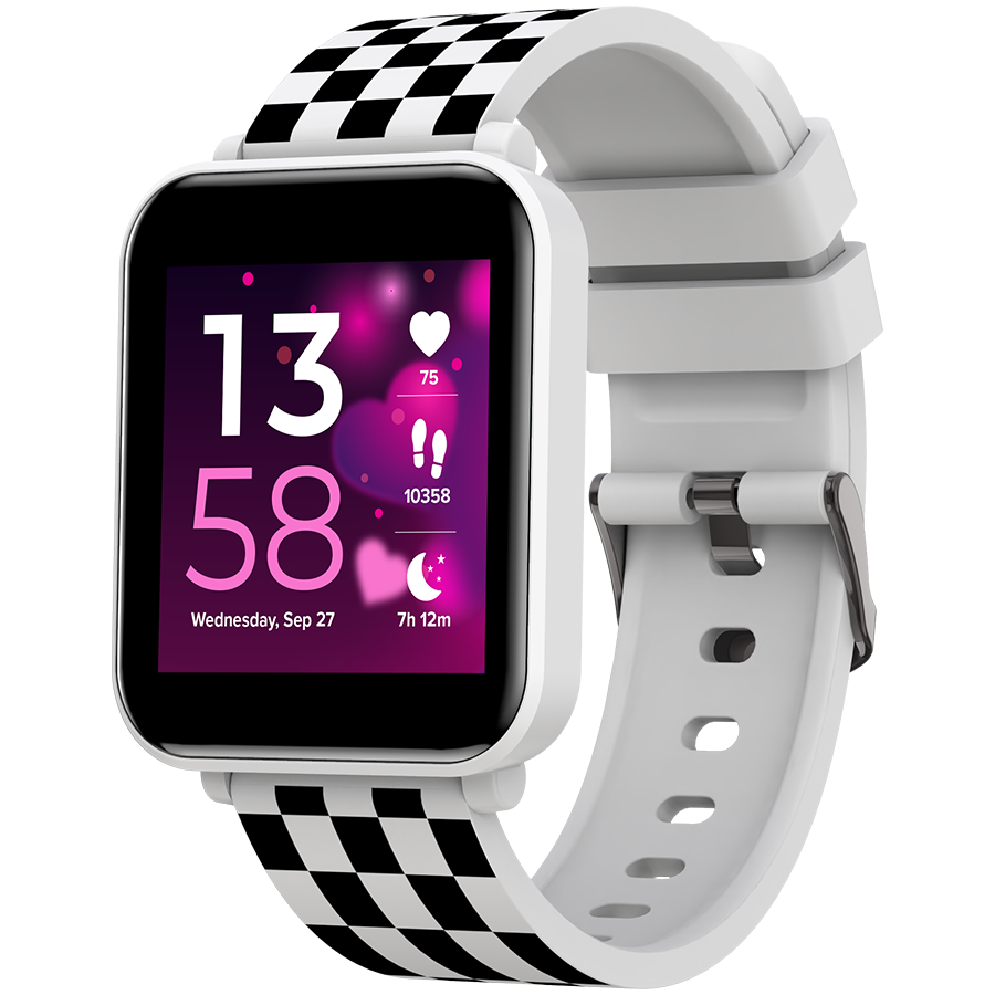 230804120010797919 CANYON kids watch Joyce KW-43 DUAL BT Music White - Image 1