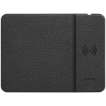 CANYON MP-W5, Mouse Mat with wireless charger, Input 5V/2A,9V2A Output 5W/7.5W/10W, 324*244*6mm, USB Type C cable length 1m, Black, 220g