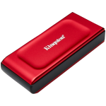 Kingston SSD 2TB XS1000 Red External USB 3.2 Gen 2 Portable Solid State Drive