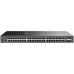 Мрежов Комутатор TP-LINK TP-Link SG3452 Omada 48-Port Gigabit L2+ Managed Switch with 4 SFP Slots, 48× Gigabit RJ45 ports and 4× Gigabit SFP slots, Static Routing, VLAN, ACL, QoS, IGMP Snooping, ERPS, Zero-TouchProvisioning, Omada APP