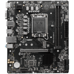 MSI PRO H610M-E, mATX, LGA 1700, Dual Channel DDR5 5600+MHz, 1x PCIe x16 slot, 1x M.2 slot, 1x HDMI, 1x VGA, 2x USB 3.2 Gen 1, 4x USB 2.0, 7.1 HD Audio, Realtek ALC897 Codec, 3Y - Image 2