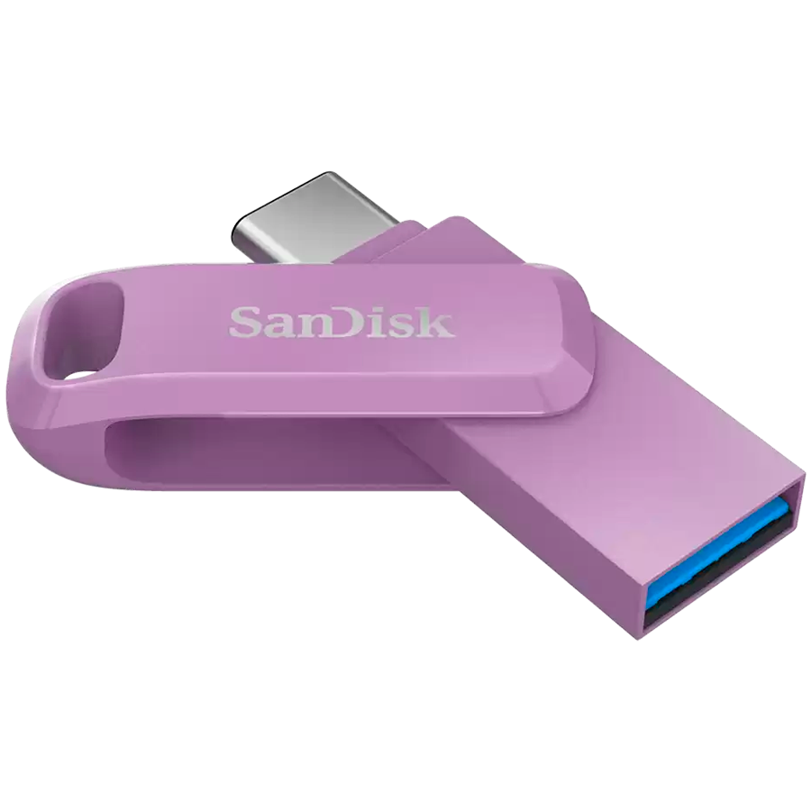 241209150018787890 SanDisk Ultra Dual Drive Go USB Type- C, Lavender, Global, EAN: 619659204334 - Image 1
