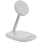 Безжични зарядни CANYON CANYON wireless charger WCS-205 15W Qi2 2in1 w/o adapter White - Image 3