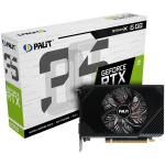 Palit GeForce RTX 3050 StormX 6GB GDDR6, 96 bit, 1x DP 1.4a, 1x HDMI 2.1, 1x DVI, Single fan, recomended PSU 300W, NE63050018JE-1070F.