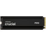 Crucial P510 2TB PCIe Gen5 NVMe 2280 M.2 SSD with heatsink